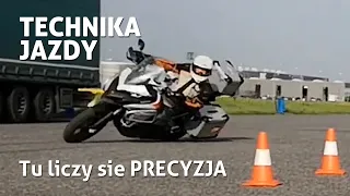 Technika jazdy precyzyjnej motocyklem klasy adventure - MotoPomocni.pl