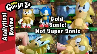 Gold Sonic (Not Super Sonic) Hero of Goo Jit Zu Revitzu