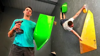 He Set this Impossible Boulder, First Time Crack Climbing
