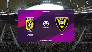 PES 2020 | Vitesse vs Venlo - Netherlands Eredivisie | 22 December 2019 | Full Gameplay HD