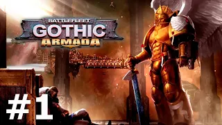 Battlefleet Gothic: Armada. #1. Пролог. Темные знамения. Прохождение без комментариев.