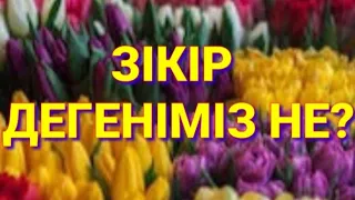 Зікір ету дегеніміз – Алланы еске алу, Оның ұлылығын жүрекпен сезіну