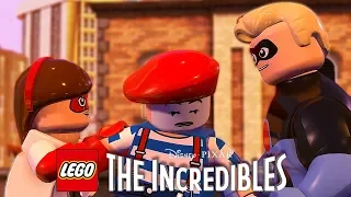 LEGO The Incredibles (ЛЕГО СУПЕРСЕМЕЙКА 2) - МИСТЕР ИСКЛЮЧИТЕЛЬНЫЙ И ЭЛАСТИКА В ПРОШЛОМ. 4K 60FPS