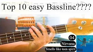 Top 10  Songs with Easy Basslines