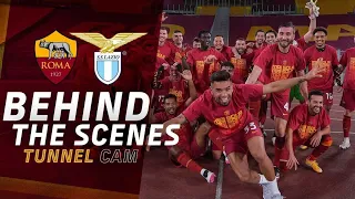 INSIDE THE DERBY 🟨🟥 | Roma v. Lazio | Tunnel CAM 20-21