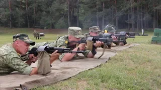 Первенство по стрельбе состоялось в Пинском погранотряде