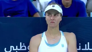 Belinda Bencic 🇨🇭 Vs Liudmila Samsonova Live WTA Tennis Abu Dhabi Final