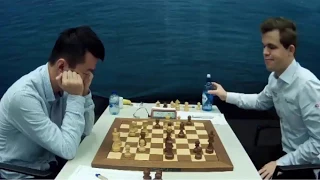 CREATIVE ATTACK!! Ding Liren vs Magnus Carlsen || Tata Steel Chess 2019