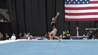 Sunisa Lee – Floor Exercise – 2019 U.S. Gymnastics Championships – Senior Women Day 2