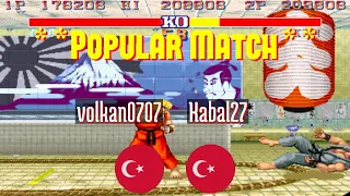 @sf2ce: volkan0707 (TR) vs Kabal27 (TR) [Street Fighter II Champion Edition Fightcade] Feb 23