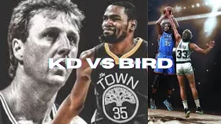 Larry Bird vs Kevin Durant 2K Sim