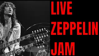 Live Led Zeppelin Style Jam | Guitar Backing Track in E Minor