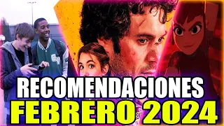 LAS MEJORES RECOMENDACIONES DE PELICULAS EN NETFLIX | FEBRERO 2024