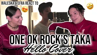 Latinos react to Adele - Hello (Cover by Taka from ONE OK ROCK)| REACTION!