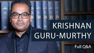 Krishnan Guru-Murthy | Full Q&A at The Oxford Union
