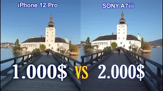 iPhone 12 Pro vs Sony A7iii | 4K UHD