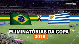 Jogo Completo - Brasil 2 x 2 Uruguai - Eliminatórias Da Copa - 25/03/2016 - Futebol HD