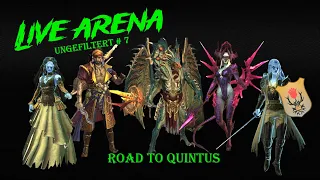 Live Arena ungefiltert # 7 | Road to Quintus | RAID: Shadow Legends