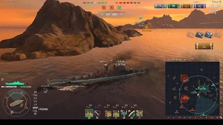 Невероятная цитадель в World of Warships