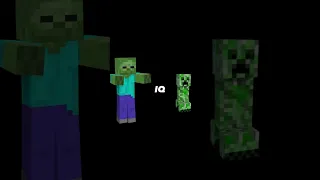 Zombie VS Creeper #shorts #comparison #minecraft #creeper  #onlyeducation  #viral #vs