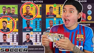 BUSCANDO EL FICHAJE DE MESSI & CRISTIANO *épico* 😱 Dream League Soccer 2022