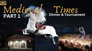 Medieval Times Dinner and Tournament Adventure PART 1 |Walking Tour