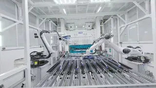 На суперсовременном заводе Xiaomi электрокары собирают при помощи более 700 роботов