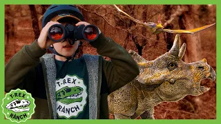 Dinosaurs Move to California! | T-Rex Ranch Dinosaur Videos for Kids