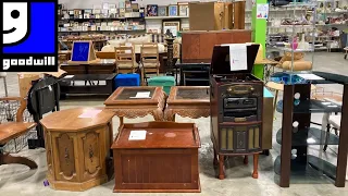 GOODWILL SHOP WITH ME (3 DIFFERENT STORES) FURNITURE SOFAS KITCHENWARE SHOPPING STORE WALK THROUGH