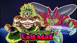 PHY SUPER SAIYAN BROLY EZA VS FEARSOME ACTIVATION! CELL MAX EVENT: DBZ DOKKAN BATTLE