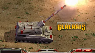 US CRUSADER ARTILLERY [How far is the enemy?] - Command & Conquer Generals Zero Hour