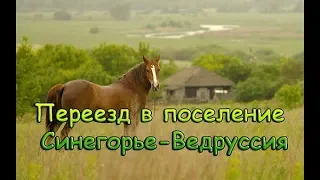 Переезд в поселение Синегорье-Ведруссия, Краснодарский край