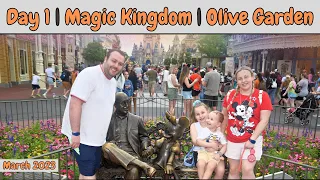 Florida Day 1 | Magic Kingdom | Olive Garden | Disney World & Universal Vlog Series 2023 ✨