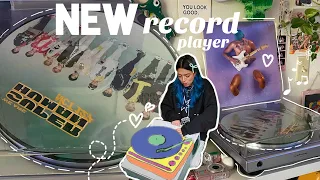 NEW RECORD PLAYER [unboxing]