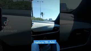 Road from Haifa to TEL Aviv,  Israel 🇮🇱