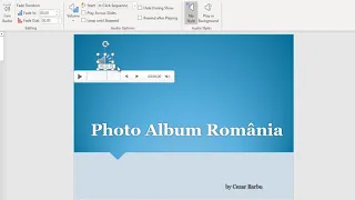 Crearea albumele foto în PowerPoint