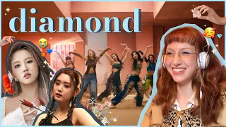 my first tri.be comeback! | diamond reaction