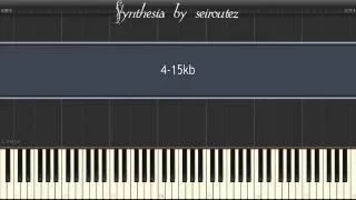 [Synthesia][MIDI] 4 15kb Happy Birthday