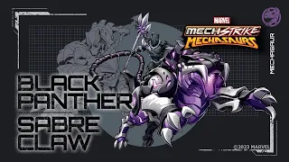 Rencontre avec les Mechasaures: Black Panther + Sabre Claw | Marvel Avengers Mech Strike: Mechasaurs