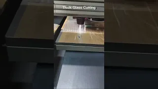 Thick Glass Cutting - Han's Laser Glass Laser Cutting Machine