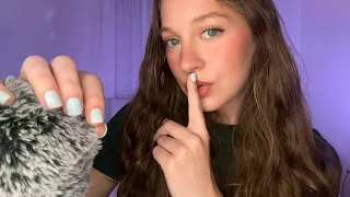 ASMR | Slow and Gentle Triggers to Quiet your Busy Mind🤍 (hand movements, gentle mouth sounds etc)