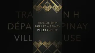 Transilien H Départ à Épinay Villetaneuse