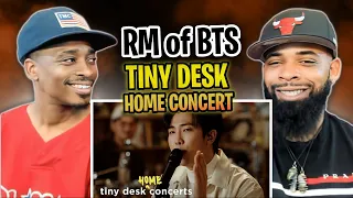 AMERICAN RAPPER REACTS TO -RM of BTS: Tiny Desk (Home) Concert