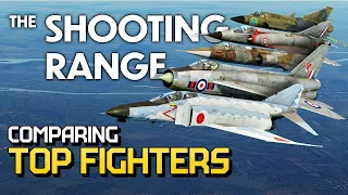 THE SHOOTING RANGE 209: Comparing top fighters / War Thunder