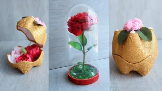 2 Beautiful Crafts for Women's Day Recycling a Bottle