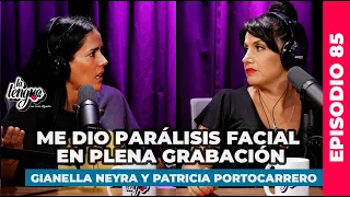 ME DIO PARÁLISIS FACIAL EN PLENA GRABACIÓN - Gianella Neyra y Patricia  Portocarrero en La Lengua