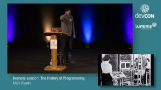 Keynote session: The History of Programming - Mark Rendle [DevCon 2016]