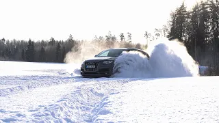 Audi Q7 Winter fun