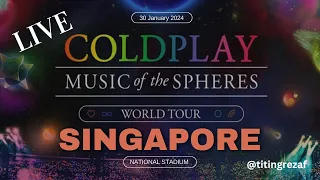 [FULL CONCERT] COLDPLAY MUSIC OF THE SPHERES IN SINGAPORE #coldplay #coldplayconcert