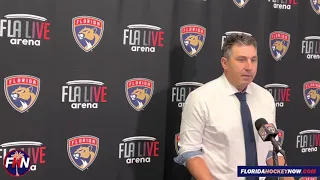 Andrew Brunette, Postgame: Florida Panthers 4, St. Louis Blues 3 (SO)